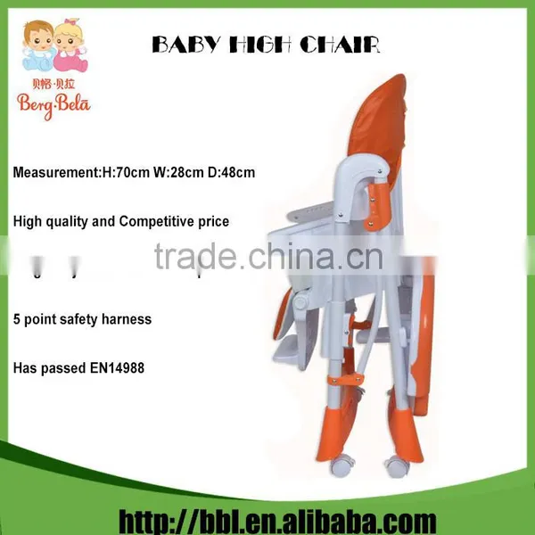 Easy Quick Folding Height Adjustable Baby Furniture Various Specification Chair Plastic Baby Chair photo-5