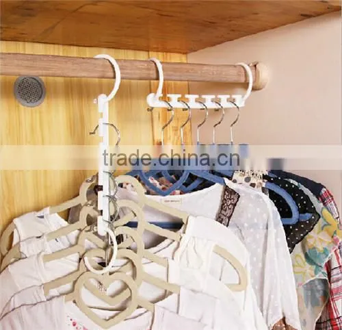 Closet Space Saving Organizer Magic Hanger photo-2