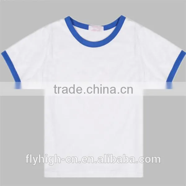 Popular Short Sleeve Custom 100% Cotton Kids t Shirt photo-3