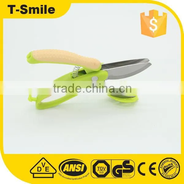 Vegetable Salad Scissors Tomato Cutter Hot Sell Kitchen Scissors photo-2