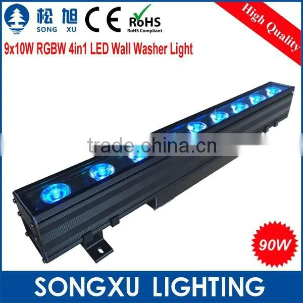 9x10w Waterproof Wall Washer Light Professional Led dj Equipment for Disco Event