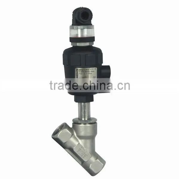 Thread Plastic Head Angle Seat Valve With Indicater