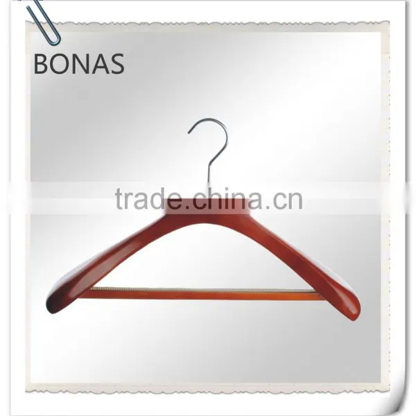 Wholesale Wooden Hangers With Anti-slip Bar