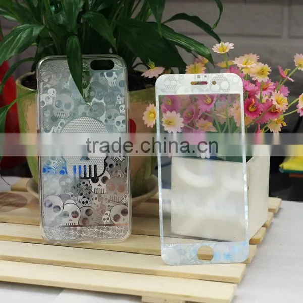 Mikorean Skullcandray Tempered Glass With Exquisite Cellphone Case for Mobile Phone 5G, 6G, 6 Plus photo-3