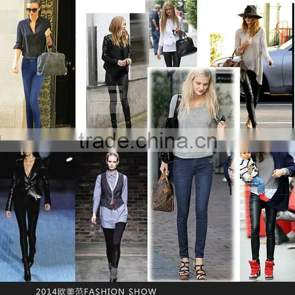 Best Selling 2015 New Style European Style Skinny Jeans, Fashion Pencil Jeans Ladies Pants,wholesale Elastic Women Jeans photo-2