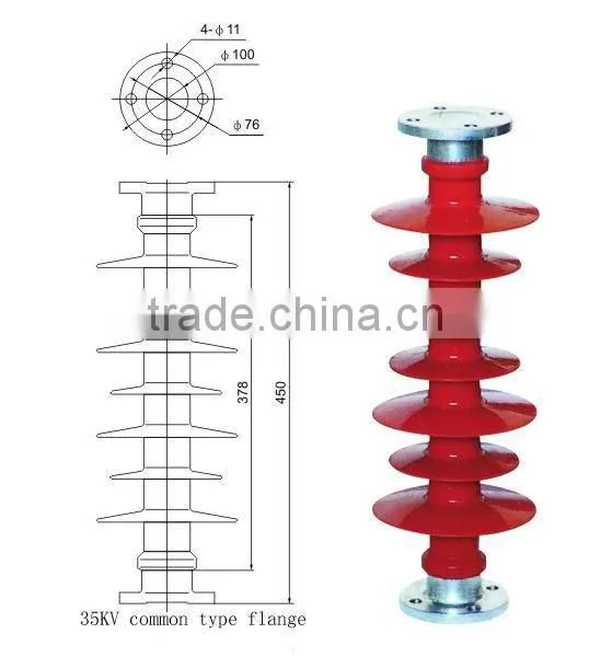 FZSW4 Composite Insulator of Post Type