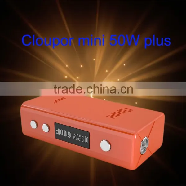 Wholesale Best Price Cloupor Mini Plus TC Box Mod 18650 Battery vv vw 50w Cloupor Mini Plus photo-2