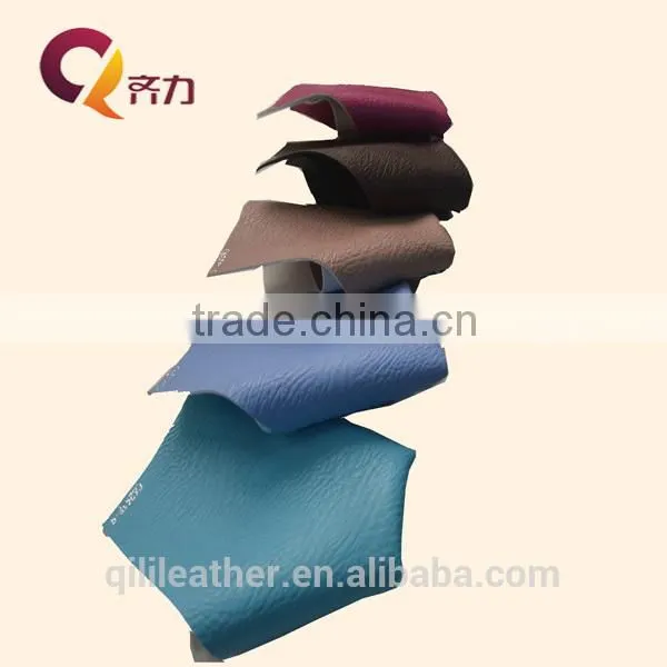 Embossed Litchi Grain PU Leather for Handbag