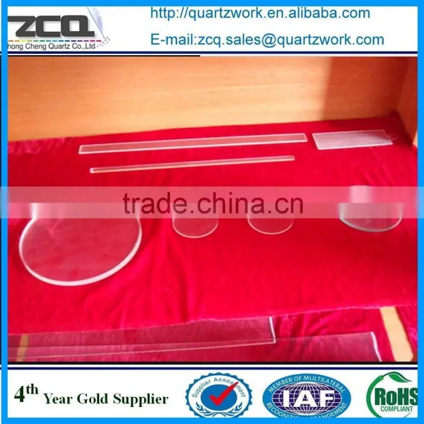 Sheet Glass Prices Transparent Glass Fiber Sheet Quartz Glass Plate photo-3