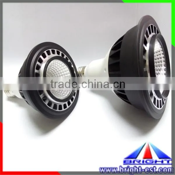 China Supplier Plastic Type Led Par Light, Led Par38 Spotlight, Led COB Chip Spot Light E27 photo-3