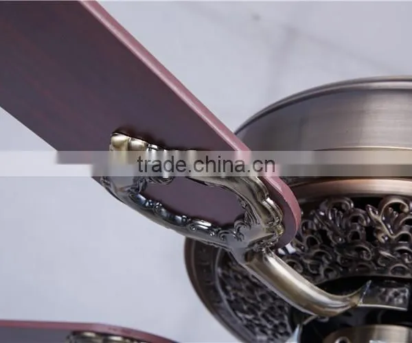 Red Blade Ceiling Fan With Light photo-6