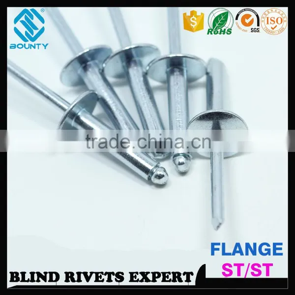 ISO15980 STEEL RIVET BODY STEEL MANDREL CSK ST/ST RIVETS photo-6