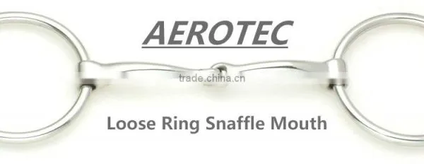 Equestrian Equipment Loose Ring Jointed Mouth Horse Bits
