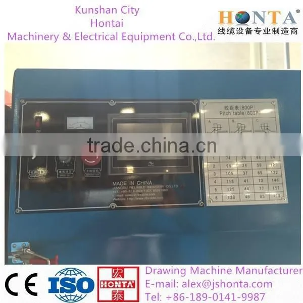 Copper or Aluminium Automatic Double Twist Bunching Machinery photo-3
