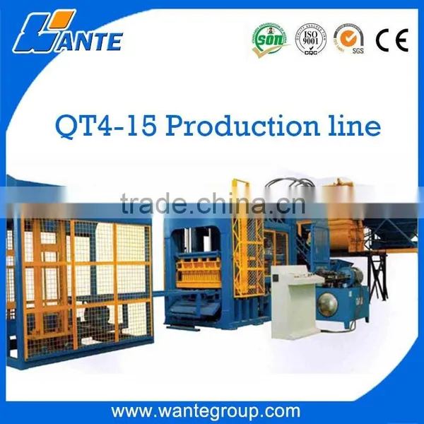 QT4-15c Low Investment Hydraulic Pressure Cement Brick Block Machine Supplier's Choice photo-3