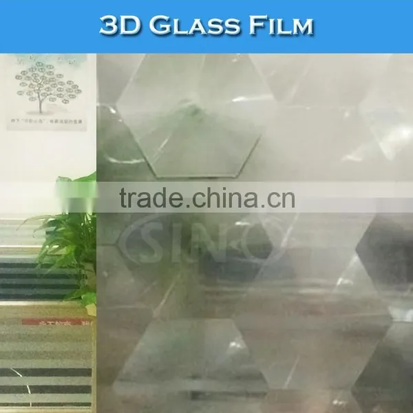D400 1.22x50M Roll Cute Pictures 3D Glass Decorative Film photo-6