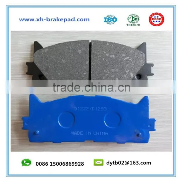 Toyota Front Blue Backing Plate Brake Pad 04465-06080/D1222/D1293
