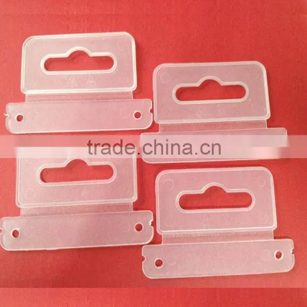 Euro Hole Black Tab for Package Hanging on Display Hook photo-5