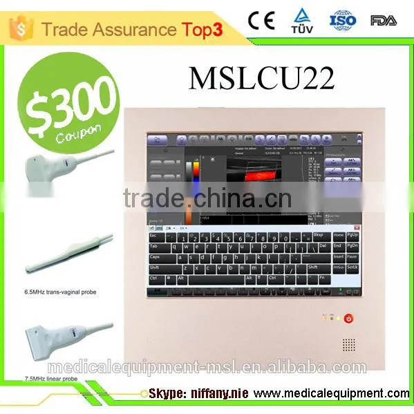 3D Color Doppler Ultrasound Machine With Touch Screen With Competitive Price MSLCU22-N photo-2