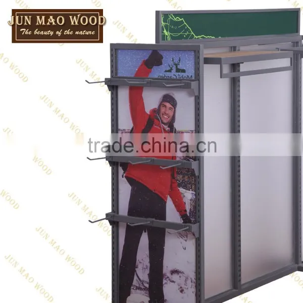 Heated Display Rack ,clothes/hat/Scarf/bag J Hook Garment Rack Stand photo-2