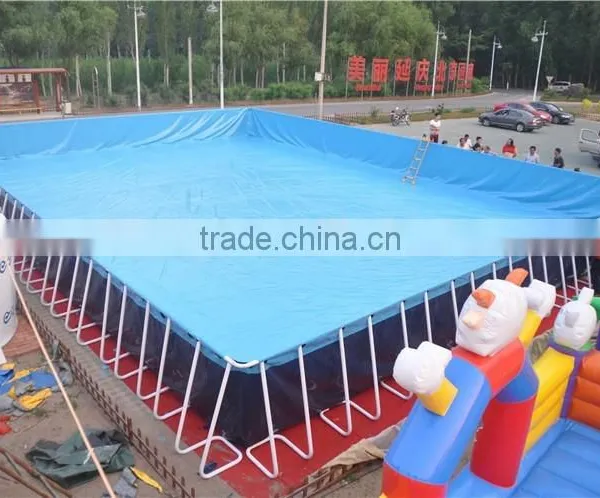 Hot Sale Steel Frame Inflatable Outdoor Swimming Pool photo-4