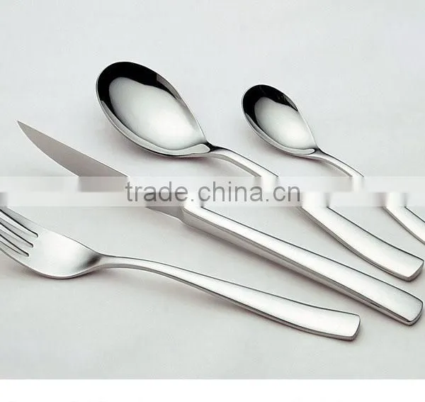 Italian Cutlery Stainless Steel Silver Hotel Flatware Set photo-3