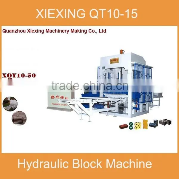 QT10-15 High Quality Hollow Block Forming Machine