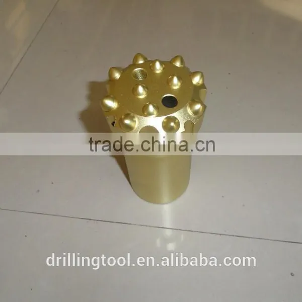 Spherical / Ballistic R38 , T38 Threaded Button Bit For Sale photo-2