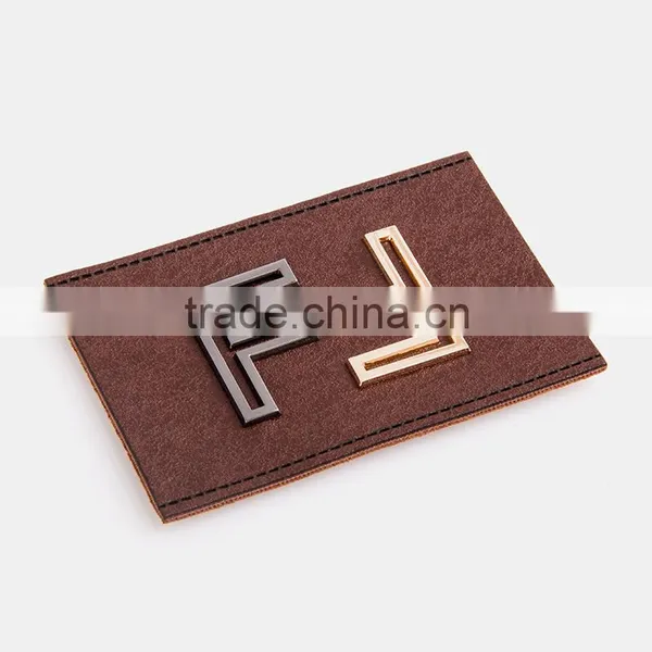 Leather Printing Patch Leather Police Patch Brands Patches for Clothing photo-4