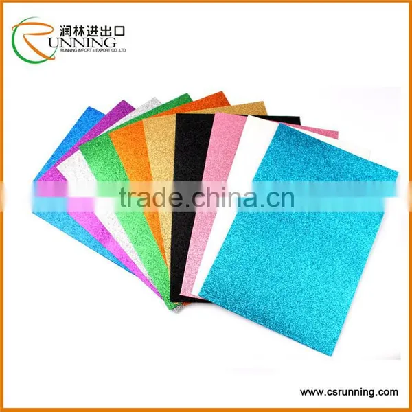 Handcraft Wholesale EVA Foam Glitter Eva Sheet photo-4