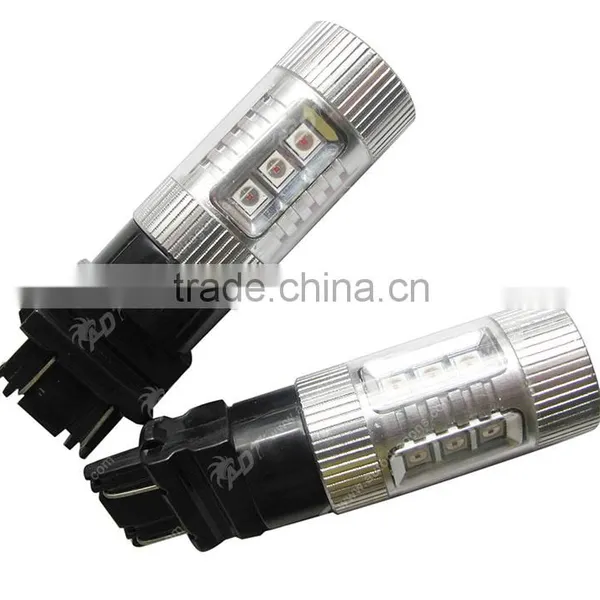 Yellow 80W T25 3157 SEL SMD Car LED Brake Light, Auto Signal Lamp Bulb photo-3
