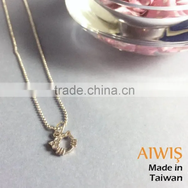 Trend Creative Sliver Cat Necklace New Fashion Jewellery photo-3