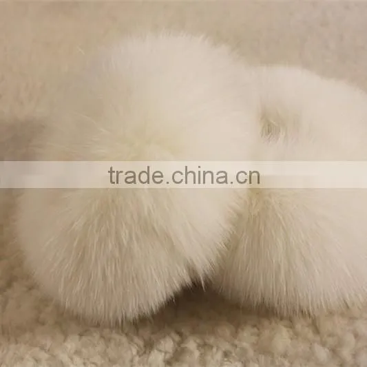 Classic Design 2016 New Collection Custom Real Fox Fur Sleeves Cuff Fur Wrist Warmer photo-6