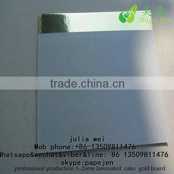Gold Solid Cardboard Paper /cakeboard/cake Board 1-3MM photo-2