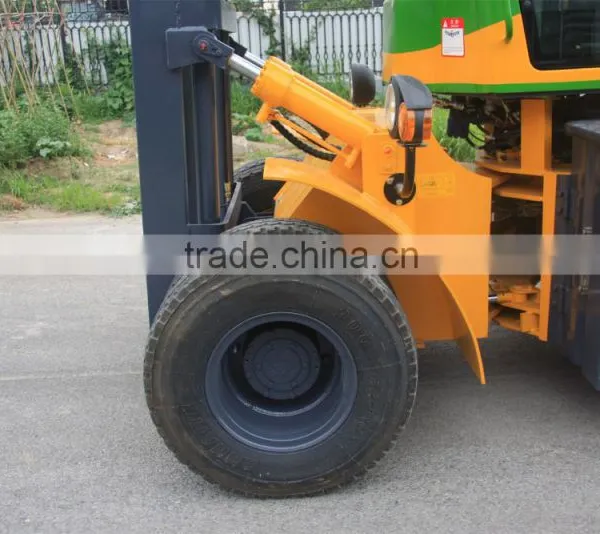 CHINA TOP Brand New Terrian Forklift C4000 With Chinese Engine photo-3