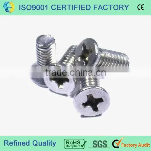 Chamfer screw