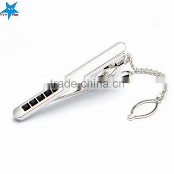 China Manufacture Custom Logo Enamel Tie Clips Suits photo-2