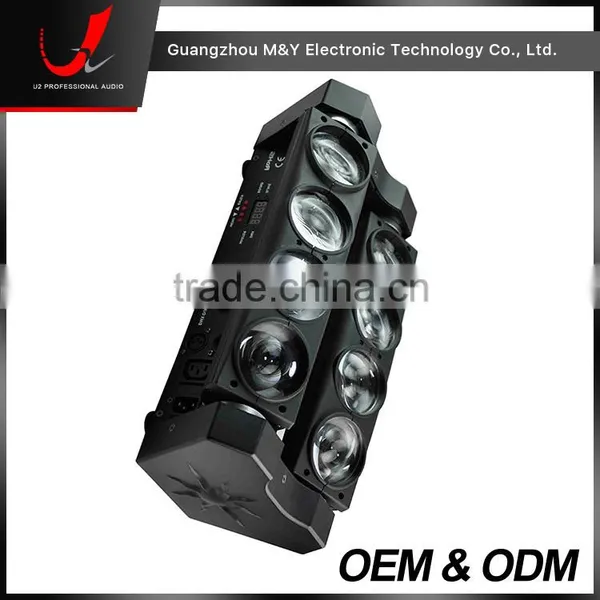 MY2S-10W * 8 RGBW 2 x 4 Eyes Spider LED Light photo-5