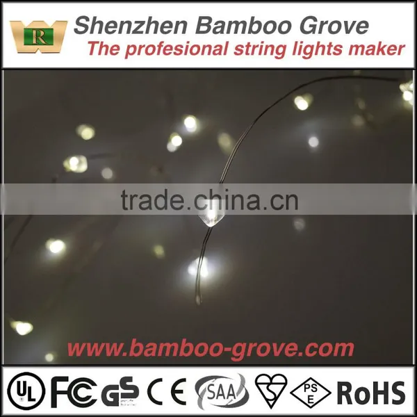 LED Heart Style Wire String Lights