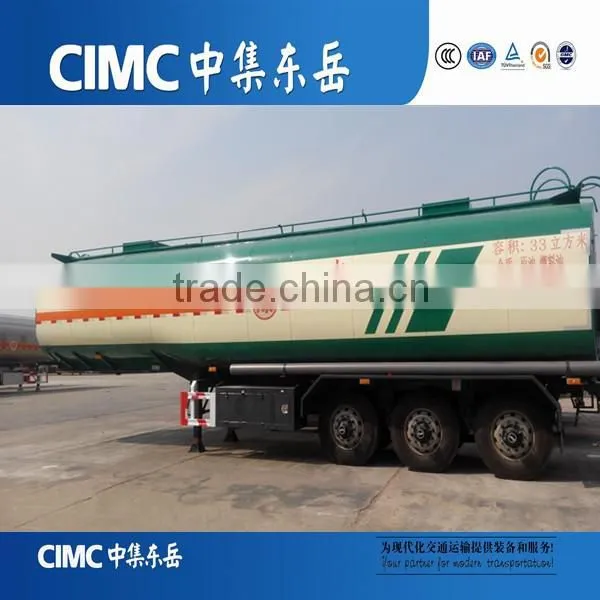 CIMC Roro Ship Tri Axle 30 Liter Diesel/Fuel Tank Semi Trailer photo-6