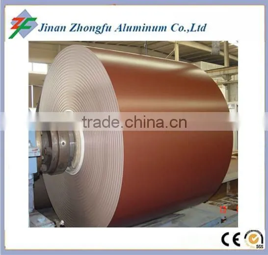 Prepainted Wood Grain Aluminum Coil for Construction photo-4