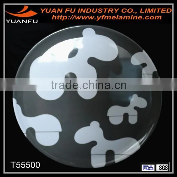 Decorative Handle Melamine Tray photo-4