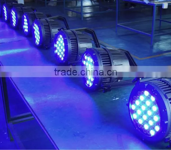 LED Par Can Lights 54 3w LED Waterproof Par Light for 2015 photo-5