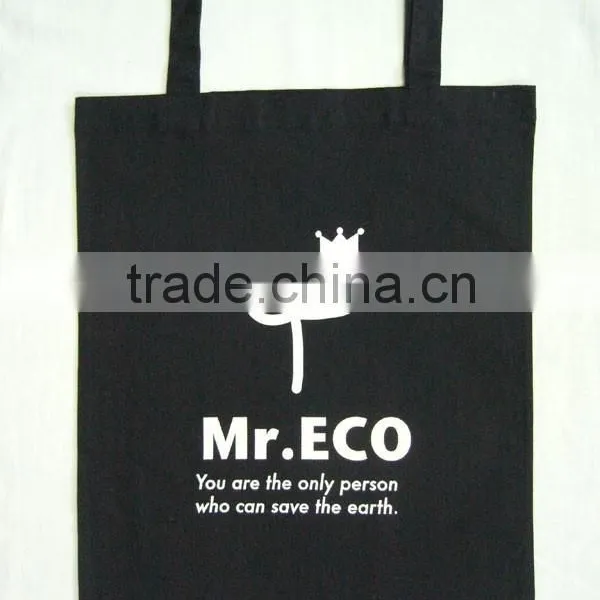 Cotton Canvas Custom Silk Sreen Printed Canvas Tote Bag photo-5
