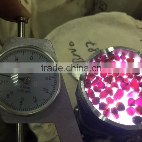 High Quality Natural Purple Garnet Rough 5-6/6-8/8MM Plus photo-2