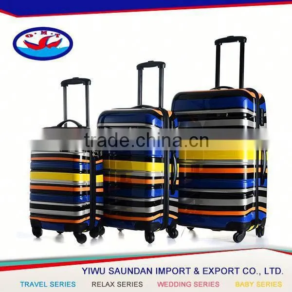 PC,ABS + PC Material abs/pc trolley case set