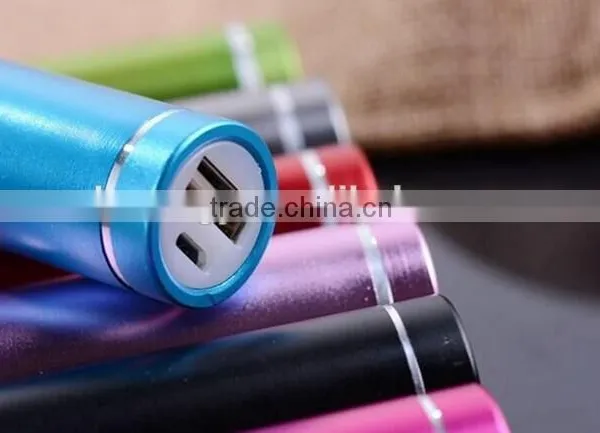 Aluminium Alloy Powerbank With LED Light 2200mah Power Bank photo-2