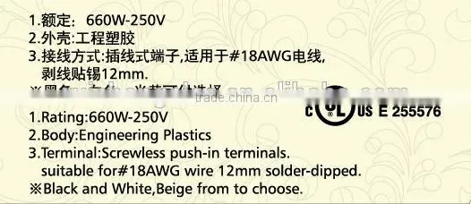 E26 ul Approved Electric Ceiling Plastic Lamp Holder photo-3