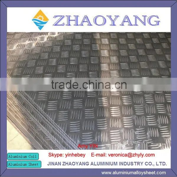 1100 3003 5052 5 Bar Aluminum Checkered Plate photo-4