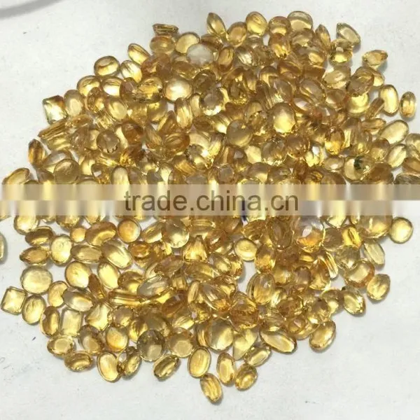 Natural Citrine Quartz Mix Shapes Sizes Yellow Loose Gemstones